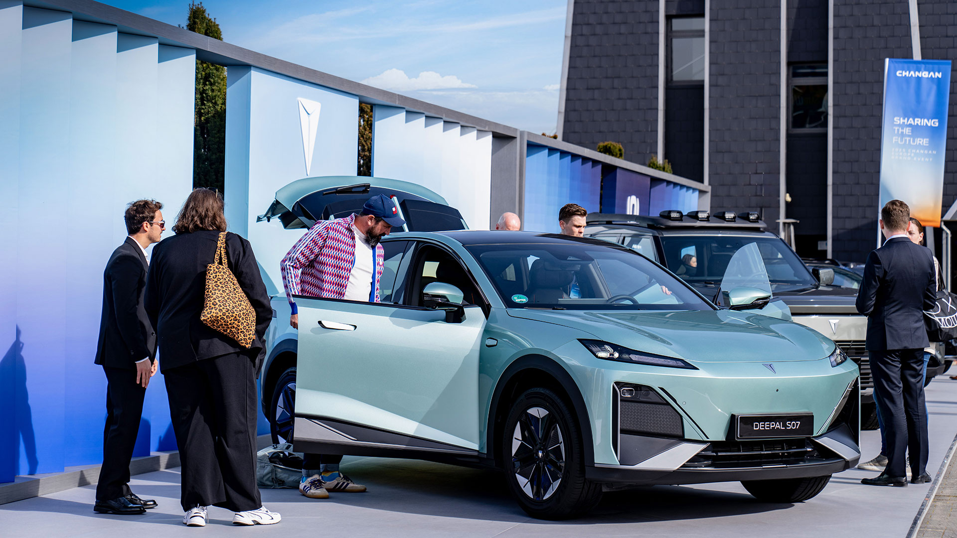 ChangAn showcased the DEEPAL S07